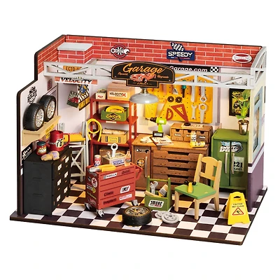 Rolife Garage Workship DIY Miniature House Kit