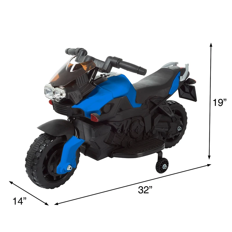 Toy Time Ride-On 2 Wheel Motorcycle