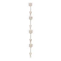 12 Packs: 4 ct. (48 total) Light Rose Gold Metal Arrow Beads, 44.5mm by Bead Landing™
