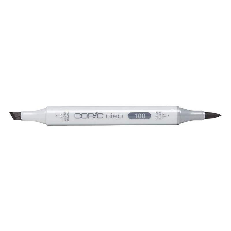 9 Pack: Copic® Ciao Marker, Black & Blender