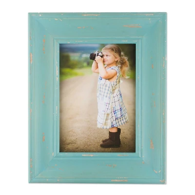DII® Blue Distressed Farmhouse Frame