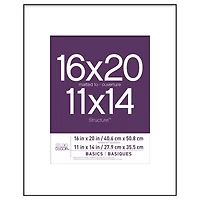 6 Pack: Black Frame with Mat