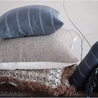 Hello Honey® Neutral Houndstooth Throw Pillow with Fringe