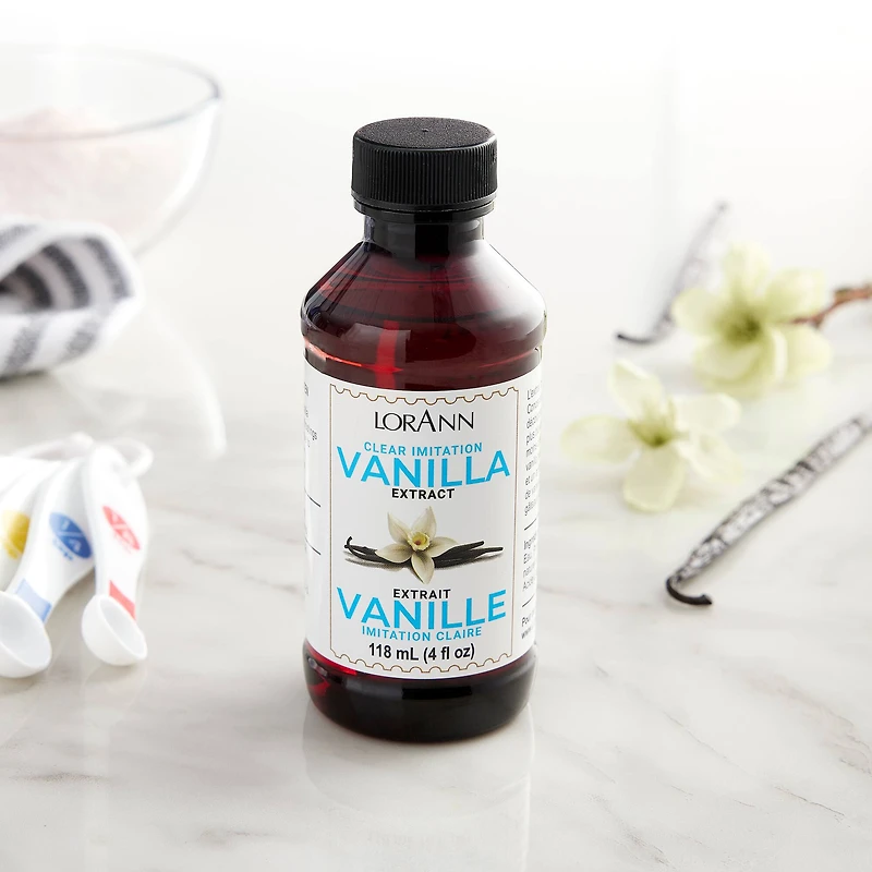 LorAnn Gourmet Double-Strength Clear Artificial Vanilla Extract