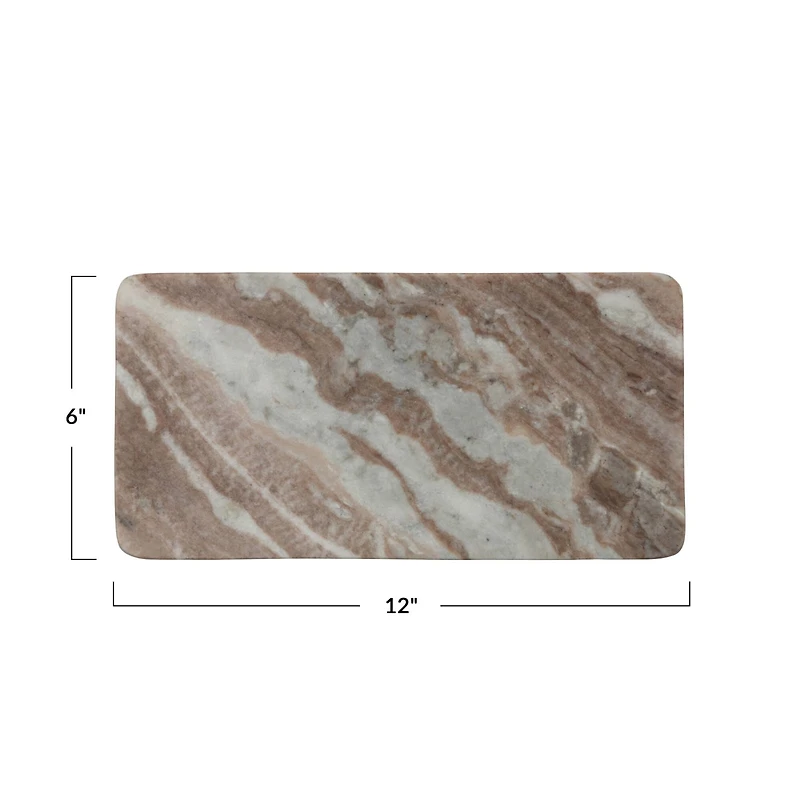 Hello Honey® 12" Modern Marble Serving Board