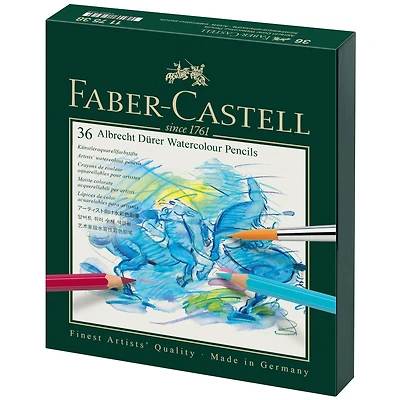 Faber-Castell Albrecht Durer Watercolor Pencils 36-Piece Gift Box Set