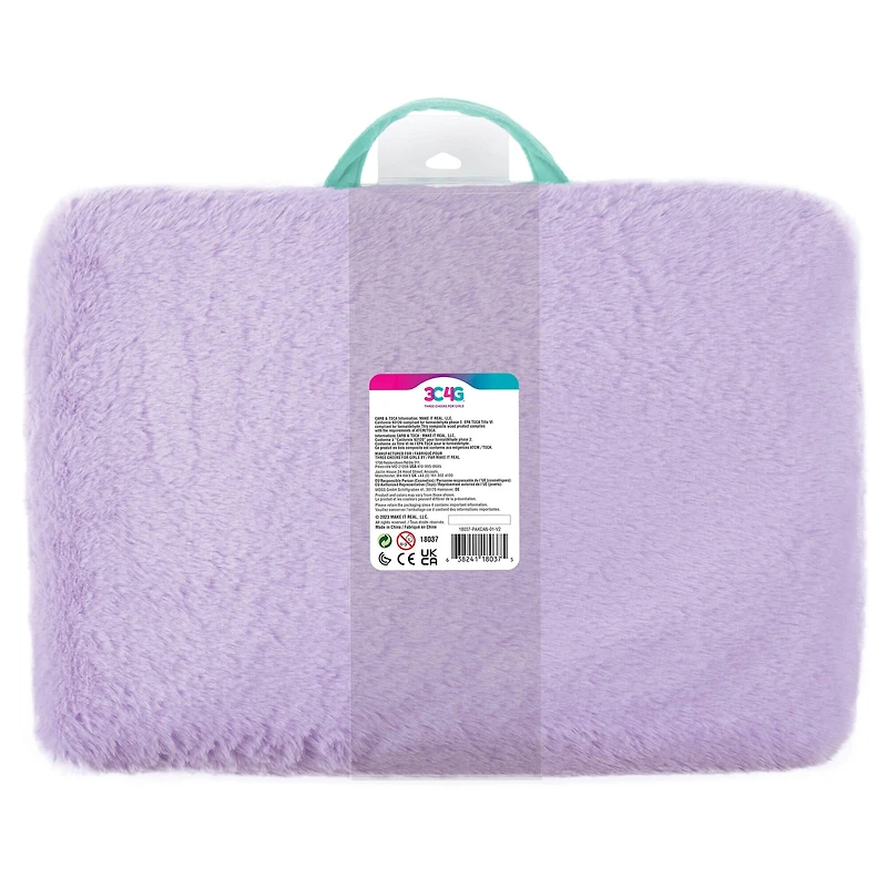 Make It Real™ 3C4G Green & Purple Fairy Garden Lap Desk