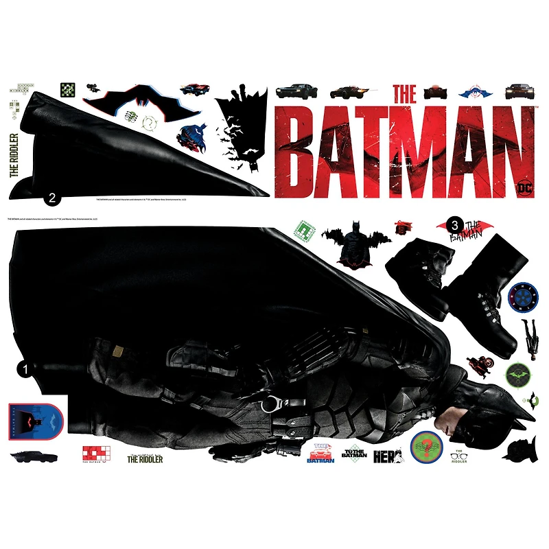 RoomMates Batman Peel & Stick Giant Wall Decals