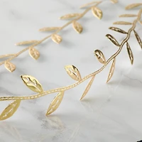 1" x 3yd. Gold Leaf Ribbon by Celebrate It® Classic