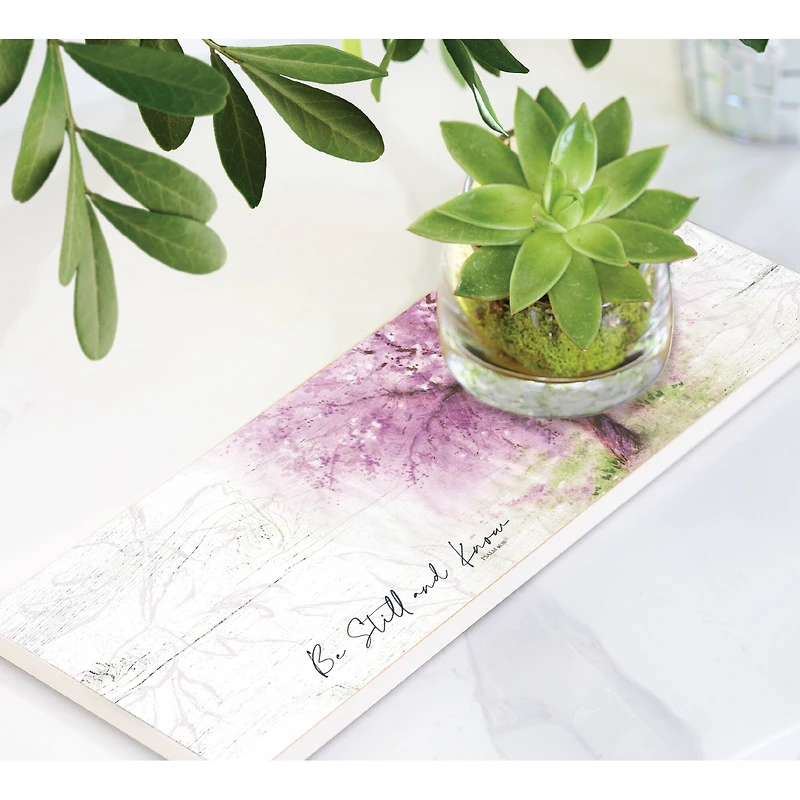 Be Still And Know Wood Plaque