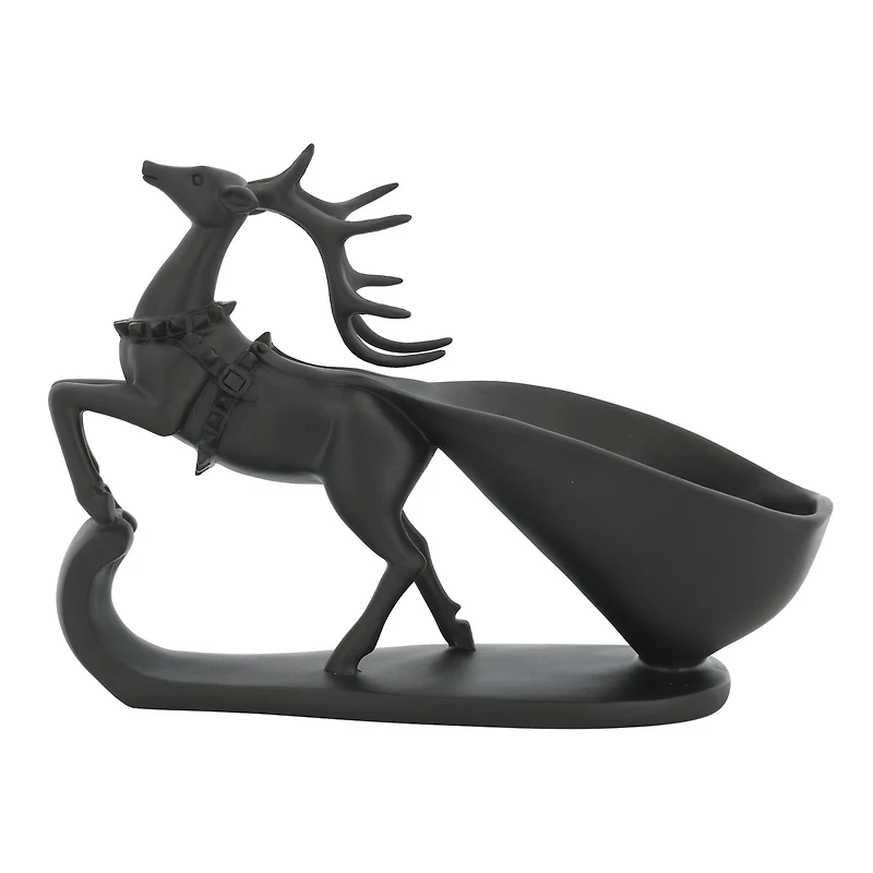12.25" Deer Sled Decorative Holder by Ashland®