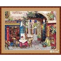 Merejka Cafe in Verona Counted Cross Stitch Kit