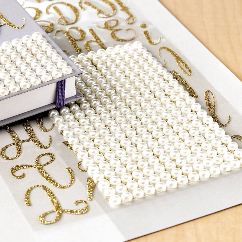 12 Pack: Pearl Gemstone Sticker Sheet by Recollections™