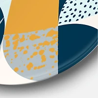 Designart - Retro Semicircles Circles and Squares