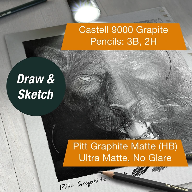 Faber-Castell® Dry Mediums Art & Graphic Try It Box Set