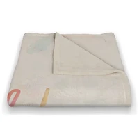 50" x 60" In a Field of Roses Coral Fleece Throw Blanket