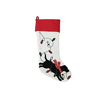 20" Dog with Bulbs Stocking by Ashland®