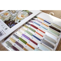 Letistitch White Roses Counted Cross Stitch Kit