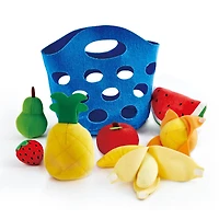 Hape Toddler Fruit Basket Kitchen Food Playset