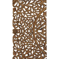 48" Brown Wood Traditional Wall Decor, 3ct.