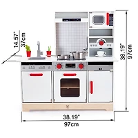 Hape All-In-1 Kitchen Kid's Wooden Toy Playset