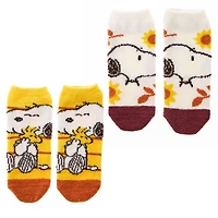 Peanuts® Snoopy Hugs 2 Pair Adult Ankle Sock Set