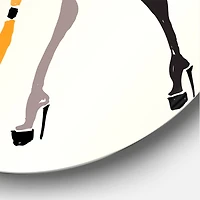 Designart - African American Women Silhouettes I