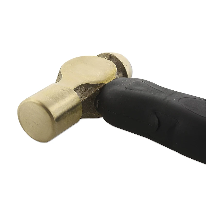 The Beadsmith® 1lb. Brass Ergo Handle Hammer