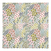 Funky Floral 10" x 10" Cotton Twill Napkin