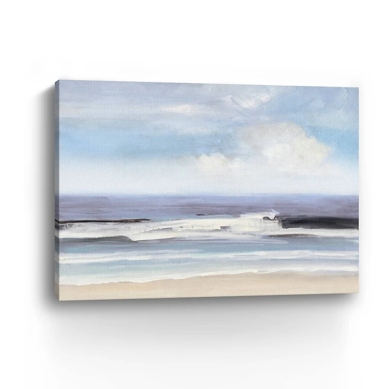 Soft Breaking Waves Canvas Giclee