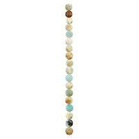 Matte Amazonite Lentil Beads, 10mm by Bead Landing™