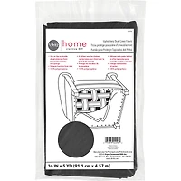 Dritz Home® Charcoal Upholstery Dust Cover Fabric, 36" x 5yd.