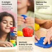 Arteza® Kids Dinosaurs Dough Kit, 12 pcs