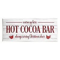 Stupell Industries Hot Cocoa Bar Wall Art