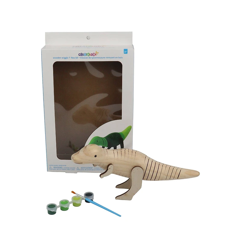 Wooden Wiggle T-Rex Kit by Creatology™
