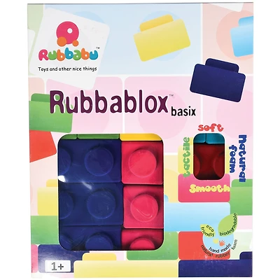 Rubbabu Rubbablox Basix Building Block Set