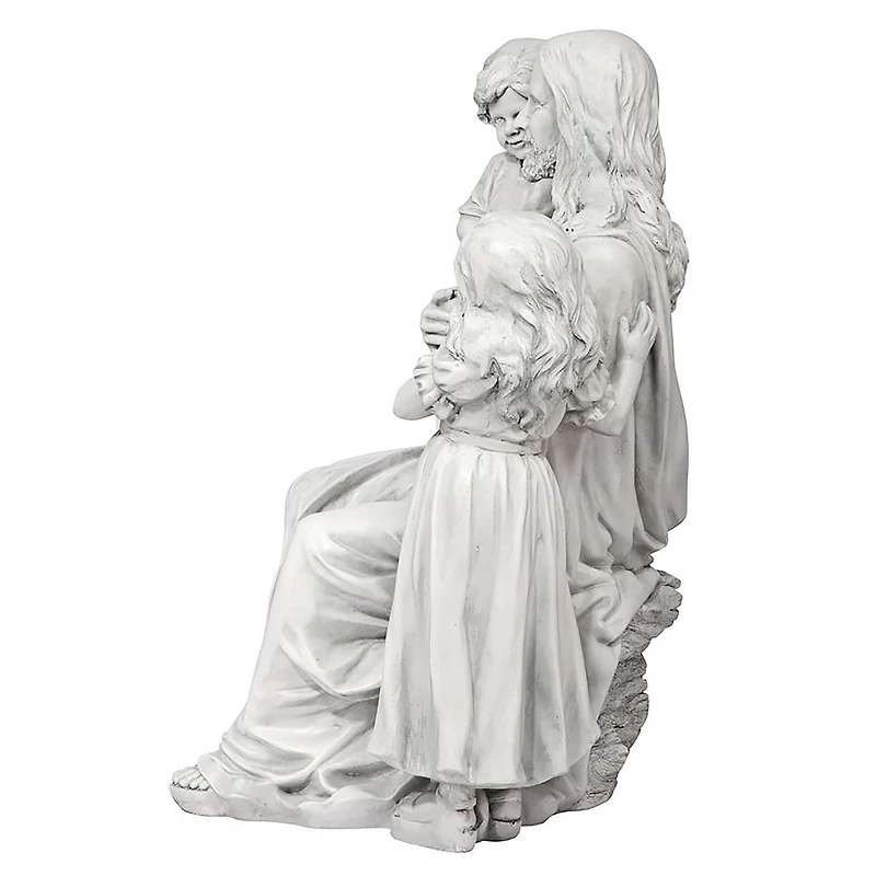 Design Toscano 28" Jesus Loves the Little Children Garden Sculpture