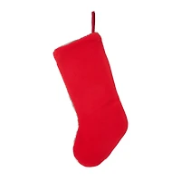 Glitzhome® 20" Red Reindeer Stockings, 2ct.