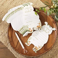 Kate Aspen® Woodland Baby Advice Card & Baby Shower Game Set