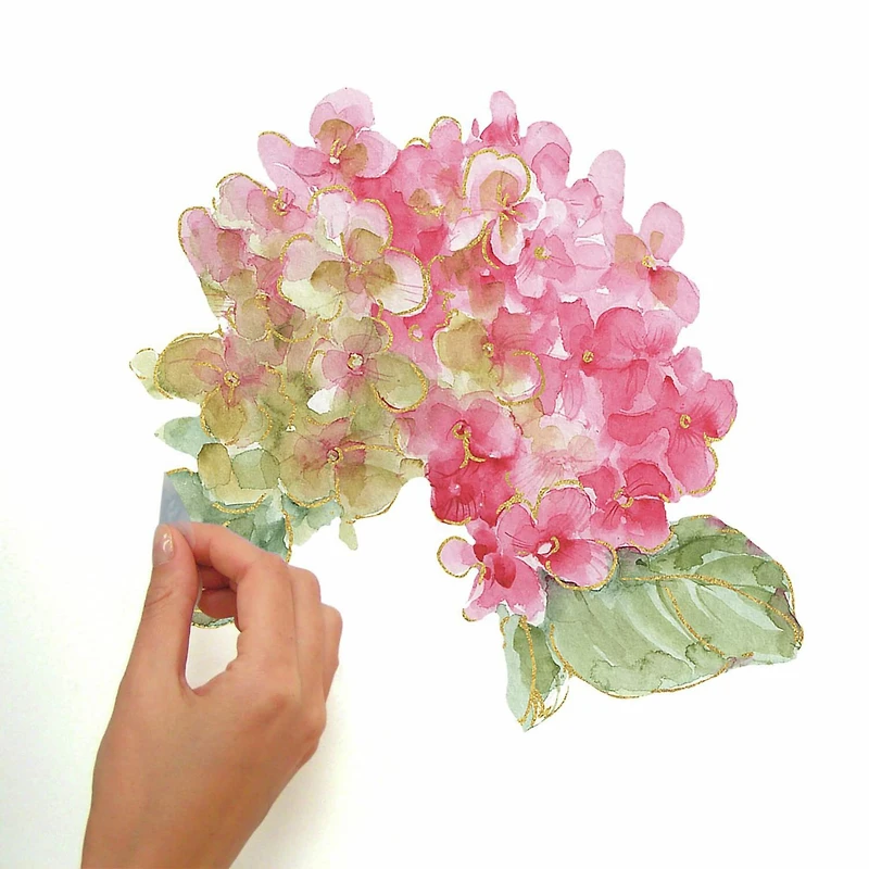 RoomMates Lisa Audit Garden Flowers Giant Decals