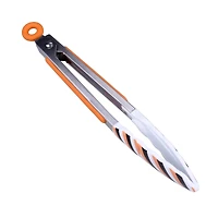Mini Halloween Stripes Silicone Tongs by Makery™