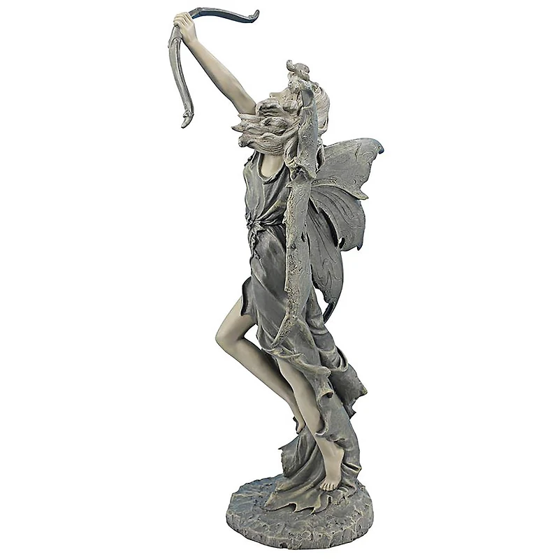 Design Toscano 22.5" Medium Rhiannon the Archer Garden Fairy Statue