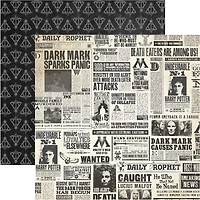 Paper House® Harry Potter Newspaper Double-Sided 12" x 12" Cardstock, 15 Sheets
