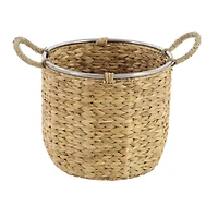 Tan Seagrass Natural Storage Basket Set