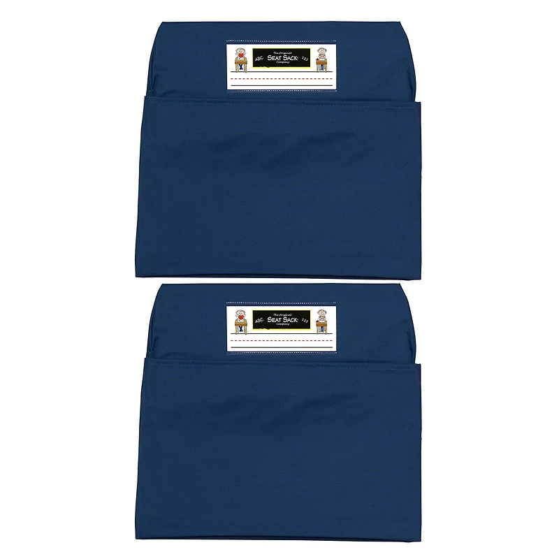 Seat Sack® Standard 14" Blue Chair Pockets, 2 ct.