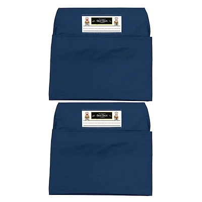 Seat Sack® Standard 14" Blue Chair Pockets, 2 ct.