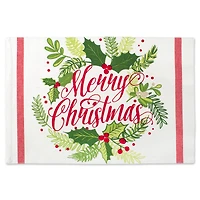 DII® Merry Christmas Print Placemats, 6ct.