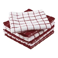 DII® Wine Combo Windowpane Dishcloth (Set of 6)