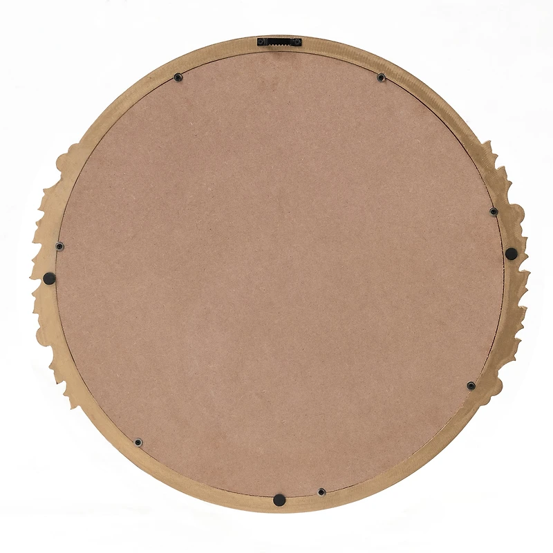 Habitat Pippet 27.5" Gold Floral Framed Mirror