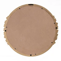 Habitat Pippet 27.5" Gold Floral Framed Mirror